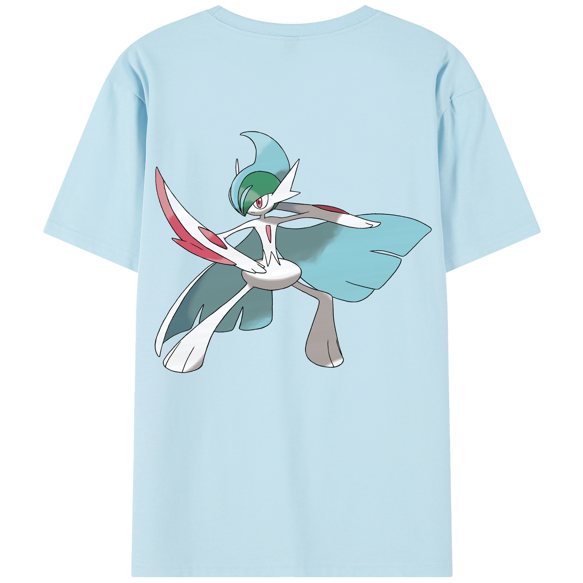 （画像用） ポケットモンスター Pokémon 綿100％半袖Tシャツ（背面プリント）